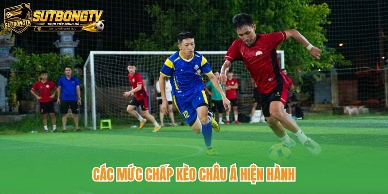 Các mức chấp kèo châu Á hiện hành
